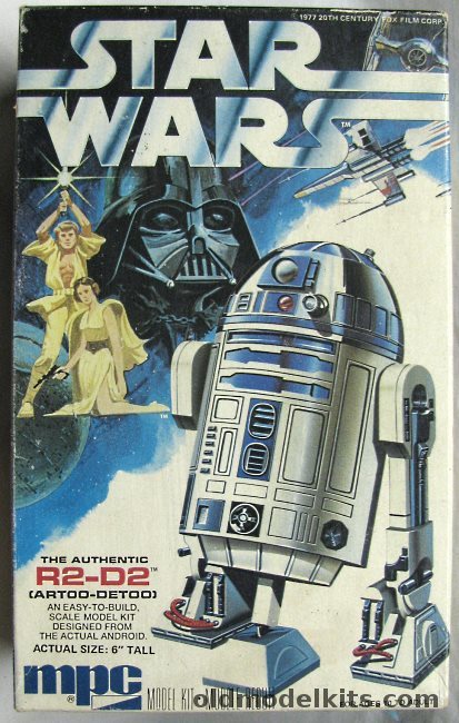 MPC R2-D2 Droid Star Wars, 1-1912 plastic model kit